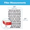 B & K Filtrete 20 in. W X 25 in. H X 4 in. D Pleated 11 MERV Pleated Allergen Air Filter 2 pk NADP03-2PK-2 - alternate 4